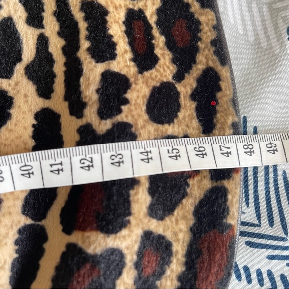 LANCOME Leopard Animal Print Shoulder Bag Tote Bag Drawstring/Snap Closu… - Picture 9 of 10